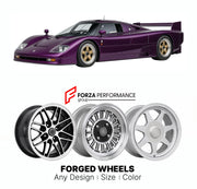 CUSTOM CLASSIC VINTAGE RESTOMOD RETRO OLD SCHOOL FORGED WHEELS RIMS for DAUER 962 LE MANS 1993 - 1997

Custom forged wheels for Dauer 962 Le Mans 1993 - 1997. Classic, vintage, restomod wheel designs made to order in custom sizes, offsets, colors and finishes.

We manufacture premium quality forged wheels rims for Dauer 962 Le Mans 1993 - 1997 in any design, size, color.

THIS WHEEL DESIGN CAN BE CUSTOM-MADE FOR YOUR CAR IN ANY SIZE AND COLOR OPTIONS
Available in monoblock, 2-piece, 3-piece, duoblock, beadl