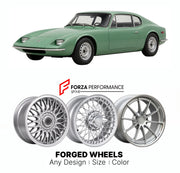 CUSTOM CLASSIC VINTAGE RESTOMOD RETRO OLD SCHOOL FORGED WHEELS RIMS for DAVRIAN MK6 1971 - 1973

Custom forged wheels for Davrian Mk6 1971 - 1973. Classic, vintage, restomod wheel designs made to order in custom sizes, offsets, colors and finishes.

We manufacture premium quality forged wheels rims for Davrian Mk6 1971 - 1973 in any design, size, color.

THIS WHEEL DESIGN CAN BE CUSTOM-MADE FOR YOUR CAR IN ANY SIZE AND COLOR OPTIONS
Available in monoblock, 2-piece, 3-piece, duoblock, beadlock
3D wheel rende