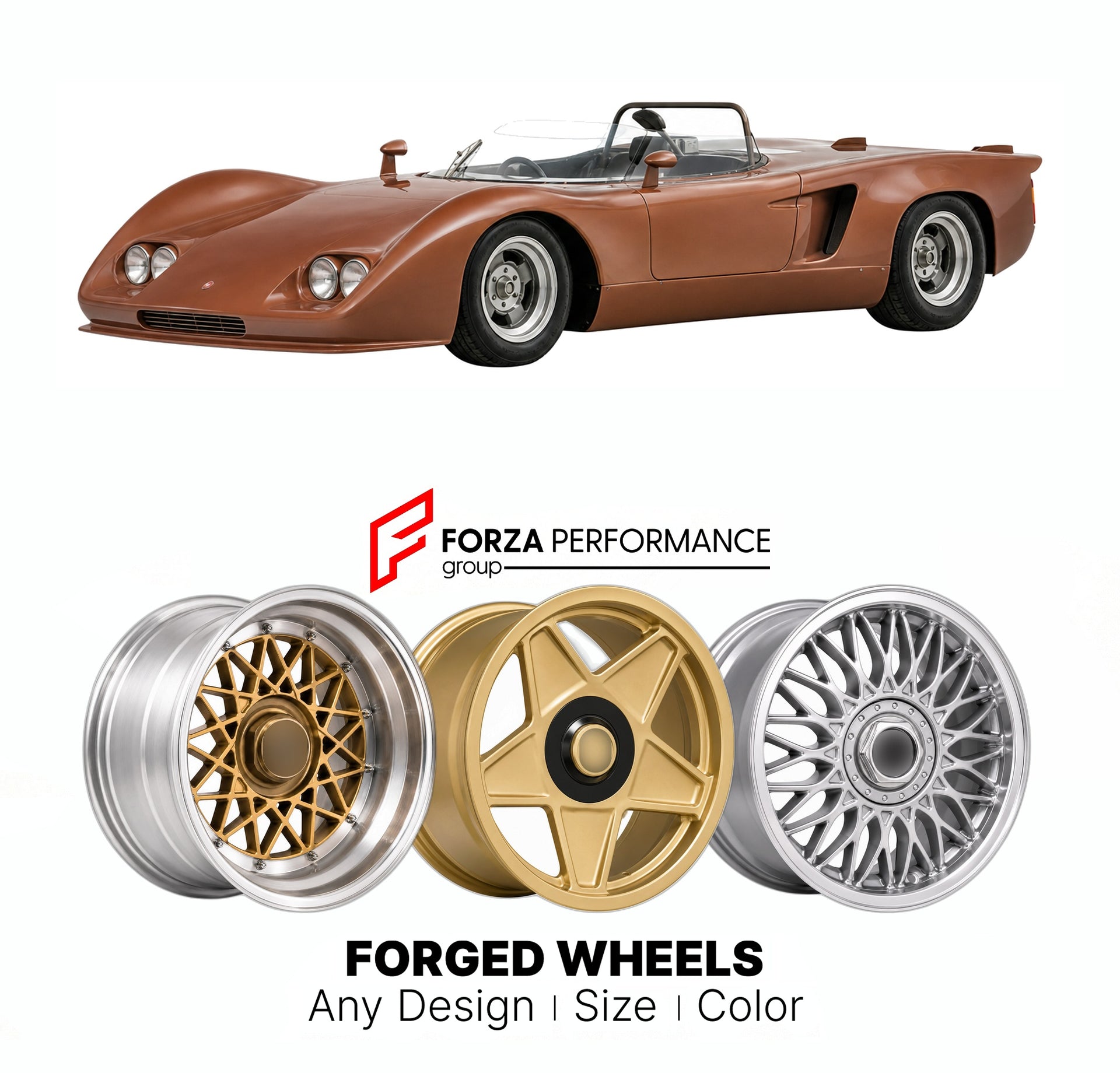 CUSTOM CLASSIC VINTAGE RESTOMOD RETRO OLD SCHOOL FORGED WHEELS RIMS for DE CADENET LM2 1975 - 1976

Custom forged wheels for De Cadenet LM2 1975 - 1976. Classic, vintage, restomod wheel designs made to order in custom sizes, offsets, colors and finishes.

We manufacture premium quality forged wheels rims for De Cadenet LM2 1975 - 1976 in any design, size, color.

THIS WHEEL DESIGN CAN BE CUSTOM-MADE FOR YOUR CAR IN ANY SIZE AND COLOR OPTIONS
Available in monoblock, 2-piece, 3-piece, duoblock, beadlock
3D wh