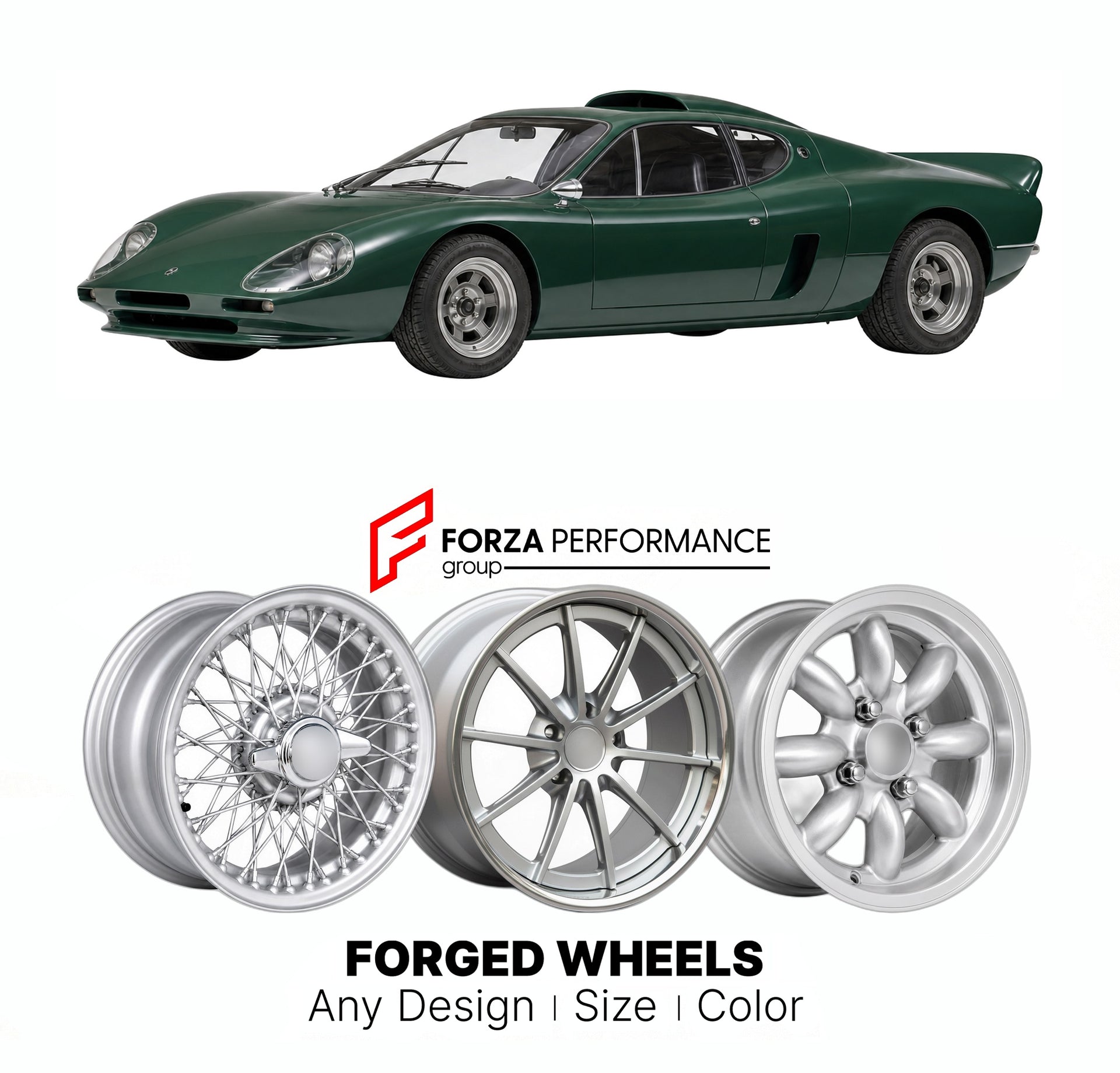 CUSTOM CLASSIC VINTAGE RESTOMOD RETRO OLD SCHOOL FORGED WHEELS RIMS for DE CADENET LM3 1977 - 1978

Custom forged wheels for De Cadenet LM3 1977 - 1978. Classic, vintage, restomod wheel designs made to order in custom sizes, offsets, colors and finishes.

We manufacture premium quality forged wheels rims for De Cadenet LM3 1977 - 1978 in any design, size, color.

THIS WHEEL DESIGN CAN BE CUSTOM-MADE FOR YOUR CAR IN ANY SIZE AND COLOR OPTIONS
Available in monoblock, 2-piece, 3-piece, duoblock, beadlock
3D wh