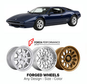 CUSTOM CLASSIC VINTAGE RESTOMOD RETRO OLD SCHOOL FORGED WHEELS RIMS for DE TOMASO GUARA 1993 - 2004

Custom forged wheels for De Tomaso Guara 1993 - 2004. Classic, vintage, restomod wheel designs made to order in custom sizes, offsets, colors and finishes.

We manufacture premium quality forged wheels rims for De Tomaso Guara 1993 - 2004 in any design, size, color.

THIS WHEEL DESIGN CAN BE CUSTOM-MADE FOR YOUR CAR IN ANY SIZE AND COLOR OPTIONS
Available in monoblock, 2-piece, 3-piece, duoblock, beadlock
3D