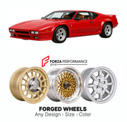 CUSTOM CLASSIC VINTAGE RESTOMOD RETRO OLD SCHOOL FORGED WHEELS RIMS for DE TOMASO PANT SI 1990 - 1993

Custom forged wheels for De Tomaso Pant Si 1990 - 1993. Classic, vintage, restomod wheel designs made to order in custom sizes, offsets, colors and finishes.

We manufacture premium quality forged wheels rims for De Tomaso Pant Si 1990 - 1993 in any design, size, color.

THIS WHEEL DESIGN CAN BE CUSTOM-MADE FOR YOUR CAR IN ANY SIZE AND COLOR OPTIONS
Available in monoblock, 2-piece, 3-piece, duoblock, beadl