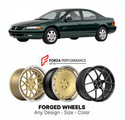 FORGED WHEELS RIMS for DODGE AVENGER SXT 1995 - 2014

Custom forged wheels for Dodge Avenger SXT 1995 - 2014. Made-to-order monoblock, 2-piece and 3-piece rims in custom sizes, offsets, colors and finishes with guaranteed fitment.

We manufacture premium quality forged wheels rims for Dodge Avenger SXT 1995 - 2014 in any design, size, color.

THIS WHEEL DESIGN CAN BE CUSTOM-MADE FOR YOUR CAR IN ANY SIZE AND COLOR OPTIONS
Available in monoblock, 2-piece, 3-piece, duoblock, beadlock
3D wheel renderings are pr