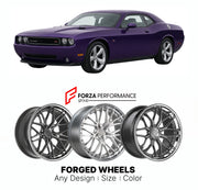 FORGED WHEELS RIMS for DODGE CHALLENGER R T LC 2008 - 2023

Custom forged wheels for Dodge Challenger R T LC 2008 - 2023. Made-to-order monoblock, 2-piece and 3-piece rims in custom sizes, offsets, colors and finishes with guaranteed fitment.

We manufacture premium quality forged wheels rims for Dodge Challenger R T LC 2008 - 2023 in any design, size, color.

THIS WHEEL DESIGN CAN BE CUSTOM-MADE FOR YOUR CAR IN ANY SIZE AND COLOR OPTIONS
Available in monoblock, 2-piece, 3-piece, duoblock, beadlock
3D wheel