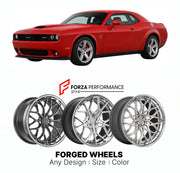 FORGED WHEELS RIMS for DODGE CHALLENGER SRT DEMON LC 2008 - 2023

Custom forged wheels for Dodge Challenger SRT Demon LC 2008 - 2023. Made-to-order monoblock, 2-piece and 3-piece rims in custom sizes, offsets, colors and finishes with guaranteed fitment.

We manufacture premium quality forged wheels rims for Dodge Challenger SRT Demon LC 2008 - 2023 in any design, size, color.

THIS WHEEL DESIGN CAN BE CUSTOM-MADE FOR YOUR CAR IN ANY SIZE AND COLOR OPTIONS
Available in monoblock, 2-piece, 3-piece, duoblock,