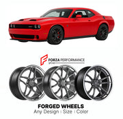 FORGED WHEELS RIMS for DODGE CHALLENGER SRT HELLCAT REDEYE 2008 - 2023

Custom forged wheels for Dodge Challenger SRT Hellcat Redeye 2008 - 2023. Made-to-order monoblock, 2-piece and 3-piece rims in custom sizes, offsets, colors and finishes with guaranteed fitment.

We manufacture premium quality forged wheels rims for Dodge Challenger SRT Hellcat Redeye 2008 - 2023 in any design, size, color.

THIS WHEEL DESIGN CAN BE CUSTOM-MADE FOR YOUR CAR IN ANY SIZE AND COLOR OPTIONS
Available in monoblock, 2-piece, 