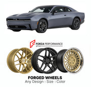 FORGED WHEELS RIMS for DODGE CHARGER DAYTONA EV SIXPACK COUPE 2024+

Custom forged wheels for Dodge Charger Daytona EV Sixpack Coupe 2024+. Made-to-order monoblock, 2-piece and 3-piece rims in custom sizes, offsets, colors and finishes with guaranteed fitment.

We manufacture premium quality forged wheels rims for Dodge Charger Daytona EV Sixpack Coupe 2024+ in any design, size, color.

THIS WHEEL DESIGN CAN BE CUSTOM-MADE FOR YOUR CAR IN ANY SIZE AND COLOR OPTIONS
Available in monoblock, 2-piece, 3-piece, 