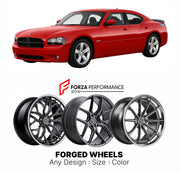 FORGED WHEELS RIMS for DODGE CHARGER DAYTONA LX LD 2006 - 2023

Custom forged wheels for Dodge Charger Daytona LX LD 2006 - 2023. Made-to-order monoblock, 2-piece and 3-piece rims in custom sizes, offsets, colors and finishes with guaranteed fitment.

We manufacture premium quality forged wheels rims for Dodge Charger Daytona LX LD 2006 - 2023 in any design, size, color.

THIS WHEEL DESIGN CAN BE CUSTOM-MADE FOR YOUR CAR IN ANY SIZE AND COLOR OPTIONS
Available in monoblock, 2-piece, 3-piece, duoblock, beadl