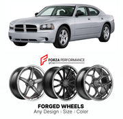 FORGED WHEELS RIMS for DODGE CHARGER LX LD 2006 - 2010

Custom forged wheels for Dodge Charger LX LD 2006 - 2010. Made-to-order monoblock, 2-piece and 3-piece rims in custom sizes, offsets, colors and finishes with guaranteed fitment.

We manufacture premium quality forged wheels rims for Dodge Charger LX LD 2006 - 2010 in any design, size, color.

THIS WHEEL DESIGN CAN BE CUSTOM-MADE FOR YOUR CAR IN ANY SIZE AND COLOR OPTIONS
Available in monoblock, 2-piece, 3-piece, duoblock, beadlock
3D wheel renderings 
