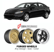 FORGED WHEELS RIMS for DODGE DART SE PF 2013 - 2016

Custom forged wheels for Dodge Dart SE PF 2013 - 2016. Made-to-order monoblock, 2-piece and 3-piece rims in custom sizes, offsets, colors and finishes with guaranteed fitment.

We manufacture premium quality forged wheels rims for Dodge Dart SE PF 2013 - 2016 in any design, size, color.

THIS WHEEL DESIGN CAN BE CUSTOM-MADE FOR YOUR CAR IN ANY SIZE AND COLOR OPTIONS
Available in monoblock, 2-piece, 3-piece, duoblock, beadlock
3D wheel renderings are provi