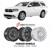 FORGED WHEELS RIMS for DODGE DURANGO CITADEL 1998+

Custom forged wheels for Dodge Durango Citadel 1998+. Made-to-order monoblock, 2-piece and 3-piece rims in custom sizes, offsets, colors and finishes with guaranteed fitment.

We manufacture premium quality forged wheels rims for Dodge Durango Citadel 1998+ in any design, size, color.

THIS WHEEL DESIGN CAN BE CUSTOM-MADE FOR YOUR CAR IN ANY SIZE AND COLOR OPTIONS
Available in monoblock, 2-piece, 3-piece, duoblock, beadlock
3D wheel renderings are provided