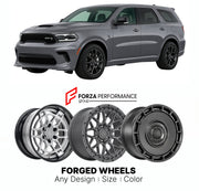 FORGED WHEELS RIMS for DODGE DURANGO SRT HELLCAT PREMIUM 1998+

Custom forged wheels for Dodge Durango SRT Hellcat Premium 1998+. Made-to-order monoblock, 2-piece and 3-piece rims in custom sizes, offsets, colors and finishes with guaranteed fitment.

We manufacture premium quality forged wheels rims for Dodge Durango SRT Hellcat Premium 1998+ in any design, size, color.

THIS WHEEL DESIGN CAN BE CUSTOM-MADE FOR YOUR CAR IN ANY SIZE AND COLOR OPTIONS
Available in monoblock, 2-piece, 3-piece, duoblock, beadl