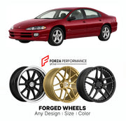 FORGED WHEELS RIMS for DODGE INTREPID R T LH 1993 - 2004

Custom forged wheels for Dodge Intrepid R T LH 1993 - 2004. Made-to-order monoblock, 2-piece and 3-piece rims in custom sizes, offsets, colors and finishes with guaranteed fitment.

We manufacture premium quality forged wheels rims for Dodge Intrepid R T LH 1993 - 2004 in any design, size, color.

THIS WHEEL DESIGN CAN BE CUSTOM-MADE FOR YOUR CAR IN ANY SIZE AND COLOR OPTIONS
Available in monoblock, 2-piece, 3-piece, duoblock, beadlock
3D wheel rende