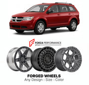 FORGED WHEELS RIMS for DODGE JOURNEY 2009 - 2020

Custom forged wheels for Dodge Journey 2009 - 2020. Made-to-order monoblock, 2-piece and 3-piece rims in custom sizes, offsets, colors and finishes with guaranteed fitment.

We manufacture premium quality forged wheels rims for Dodge Journey 2009 - 2020 in any design, size, color.

THIS WHEEL DESIGN CAN BE CUSTOM-MADE FOR YOUR CAR IN ANY SIZE AND COLOR OPTIONS
Available in monoblock, 2-piece, 3-piece, duoblock, beadlock
3D wheel renderings are provided accor