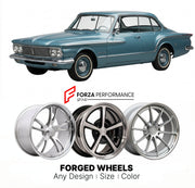 CUSTOM CLASSIC VINTAGE RESTOMOD RETRO OLD SCHOOL FORGED WHEELS RIMS for DODGE LANCER 1961 - 1962
Custom forged wheels for classic American muscle cars. Ideal for restomod builds, vintage restorations, and show cars. Deep dish and retro styling available.

We manufacture premium quality forged wheels rims for Dodge Lancer 1961 - 1962 in any design, size, color.

THIS WHEEL DESIGN CAN BE CUSTOM-MADE FOR YOUR CAR IN ANY SIZE AND COLOR OPTIONS
Available in monoblock, 2-piece, 3-piece, duoblock, beadlock
3D whee