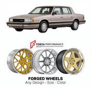 FORGED WHEELS RIMS for DODGE MONACO 1990 - 1992

Custom forged wheels for Dodge Monaco 1990 - 1992. Made-to-order monoblock, 2-piece and 3-piece rims in custom sizes, offsets, colors and finishes with guaranteed fitment.

We manufacture premium quality forged wheels rims for Dodge Monaco 1990 - 1992 in any design, size, color.

THIS WHEEL DESIGN CAN BE CUSTOM-MADE FOR YOUR CAR IN ANY SIZE AND COLOR OPTIONS
Available in monoblock, 2-piece, 3-piece, duoblock, beadlock
3D wheel renderings are provided accordin