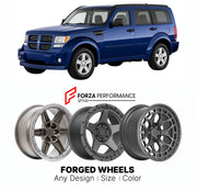 FORGED WHEELS RIMS for DODGE NITRO DETONATOR 2007 - 2012

Custom forged wheels for Dodge Nitro Detonator 2007 - 2012. Made-to-order monoblock, 2-piece and 3-piece rims in custom sizes, offsets, colors and finishes with guaranteed fitment.

We manufacture premium quality forged wheels rims for Dodge Nitro Detonator 2007 - 2012 in any design, size, color.

THIS WHEEL DESIGN CAN BE CUSTOM-MADE FOR YOUR CAR IN ANY SIZE AND COLOR OPTIONS
Available in monoblock, 2-piece, 3-piece, duoblock, beadlock
3D wheel rende