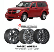 FORGED WHEELS RIMS for DODGE NITRO HEAT 2007 - 2012

Custom forged wheels for Dodge Nitro Heat 2007 - 2012. Made-to-order monoblock, 2-piece and 3-piece rims in custom sizes, offsets, colors and finishes with guaranteed fitment.

We manufacture premium quality forged wheels rims for Dodge Nitro Heat 2007 - 2012 in any design, size, color.

THIS WHEEL DESIGN CAN BE CUSTOM-MADE FOR YOUR CAR IN ANY SIZE AND COLOR OPTIONS
Available in monoblock, 2-piece, 3-piece, duoblock, beadlock
3D wheel renderings are provi