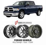FORGED WHEELS RIMS for DODGE RAM DODGE-BADGED 2009 - 2010

Custom forged wheels for Dodge Ram Dodge-Badged 2009 - 2010. Made-to-order monoblock, 2-piece and 3-piece rims in custom sizes, offsets, colors and finishes with guaranteed fitment.

We manufacture premium quality forged wheels rims for Dodge Ram Dodge-Badged 2009 - 2010 in any design, size, color.

THIS WHEEL DESIGN CAN BE CUSTOM-MADE FOR YOUR CAR IN ANY SIZE AND COLOR OPTIONS
Available in monoblock, 2-piece, 3-piece, duoblock, beadlock
3D wheel re