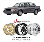 FORGED WHEELS RIMS for DODGE SPIRIT R T AA-BODY 1990 - 1995

Custom forged wheels for Dodge Spirit R T AA-Body 1990 - 1995. Made-to-order monoblock, 2-piece and 3-piece rims in custom sizes, offsets, colors and finishes with guaranteed fitment.

We manufacture premium quality forged wheels rims for Dodge Spirit R T AA-Body 1990 - 1995 in any design, size, color.

THIS WHEEL DESIGN CAN BE CUSTOM-MADE FOR YOUR CAR IN ANY SIZE AND COLOR OPTIONS
Available in monoblock, 2-piece, 3-piece, duoblock, beadlock
3D wh