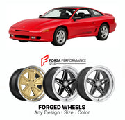 FORGED WHEELS RIMS for DODGE STEALTH R T TURBO 1991 - 1996

Custom forged wheels for Dodge Stealth R T Turbo 1991 - 1996. Made-to-order monoblock, 2-piece and 3-piece rims in custom sizes, offsets, colors and finishes with guaranteed fitment.

We manufacture premium quality forged wheels rims for Dodge Stealth R T Turbo 1991 - 1996 in any design, size, color.

THIS WHEEL DESIGN CAN BE CUSTOM-MADE FOR YOUR CAR IN ANY SIZE AND COLOR OPTIONS
Available in monoblock, 2-piece, 3-piece, duoblock, beadlock
3D wheel