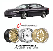 FORGED WHEELS RIMS for DODGE STRATUS R T COUPE 1995 - 2006

Custom forged wheels for Dodge Stratus R T Coupe 1995 - 2006. Made-to-order monoblock, 2-piece and 3-piece rims in custom sizes, offsets, colors and finishes with guaranteed fitment.

We manufacture premium quality forged wheels rims for Dodge Stratus R T Coupe 1995 - 2006 in any design, size, color.

THIS WHEEL DESIGN CAN BE CUSTOM-MADE FOR YOUR CAR IN ANY SIZE AND COLOR OPTIONS
Available in monoblock, 2-piece, 3-piece, duoblock, beadlock
3D wheel
