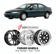 FORGED WHEELS RIMS for DODGE STRATUS SE 1995 - 2006

Custom forged wheels for Dodge Stratus SE 1995 - 2006. Made-to-order monoblock, 2-piece and 3-piece rims in custom sizes, offsets, colors and finishes with guaranteed fitment.

We manufacture premium quality forged wheels rims for Dodge Stratus SE 1995 - 2006 in any design, size, color.

THIS WHEEL DESIGN CAN BE CUSTOM-MADE FOR YOUR CAR IN ANY SIZE AND COLOR OPTIONS
Available in monoblock, 2-piece, 3-piece, duoblock, beadlock
3D wheel renderings are provi