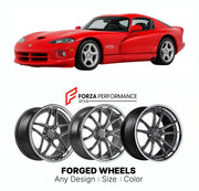 FORGED WHEELS RIMS for DODGE VIPER FINAL EDITION ZB I ZB II 2003 - 2010

Custom forged wheels for Dodge Viper Final Edition ZB I ZB II 2003 - 2010. Made-to-order monoblock, 2-piece and 3-piece rims in custom sizes, offsets, colors and finishes with guaranteed fitment.

We manufacture premium quality forged wheels rims for Dodge Viper Final Edition ZB I ZB II 2003 - 2010 in any design, size, color.

THIS WHEEL DESIGN CAN BE CUSTOM-MADE FOR YOUR CAR IN ANY SIZE AND COLOR OPTIONS
Available in monoblock, 2-piec