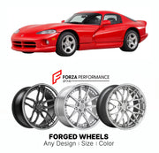 FORGED WHEELS RIMS for DODGE VIPER SR II GTS 1996 - 2002

Custom forged wheels for Dodge Viper SR II GTS 1996 - 2002. Made-to-order monoblock, 2-piece and 3-piece rims in custom sizes, offsets, colors and finishes with guaranteed fitment.

We manufacture premium quality forged wheels rims for Dodge Viper SR II GTS 1996 - 2002 in any design, size, color.

THIS WHEEL DESIGN CAN BE CUSTOM-MADE FOR YOUR CAR IN ANY SIZE AND COLOR OPTIONS
Available in monoblock, 2-piece, 3-piece, duoblock, beadlock
3D wheel rende