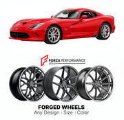 FORGED WHEELS RIMS for DODGE VIPER VX 2013 - 2017

Custom forged wheels for Dodge Viper VX 2013 - 2017. Made-to-order monoblock, 2-piece and 3-piece rims in custom sizes, offsets, colors and finishes with guaranteed fitment.

We manufacture premium quality forged wheels rims for Dodge Viper VX 2013 - 2017 in any design, size, color.

THIS WHEEL DESIGN CAN BE CUSTOM-MADE FOR YOUR CAR IN ANY SIZE AND COLOR OPTIONS
Available in monoblock, 2-piece, 3-piece, duoblock, beadlock
3D wheel renderings are provided ac
