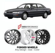 CUSTOM CLASSIC VINTAGE RESTOMOD RETRO OLD SCHOOL FORGED WHEELS RIMS for EFINI MS-8 MB 1992 - 1997

Custom forged wheels for Efini MS-8 MB 1992 - 1997. Classic, vintage, restomod and retro JDM wheel designs made to order in custom sizes, offsets, colors and finishes with guaranteed fitment.

We manufacture premium quality forged wheels rims for Efini MS-8 MB 1992 - 1997 in any design, size, color.

JDM WHEEL DESIGNS: our Japanese collection for sedans and wagons includes designs inspired by Weds Kranze, Leon