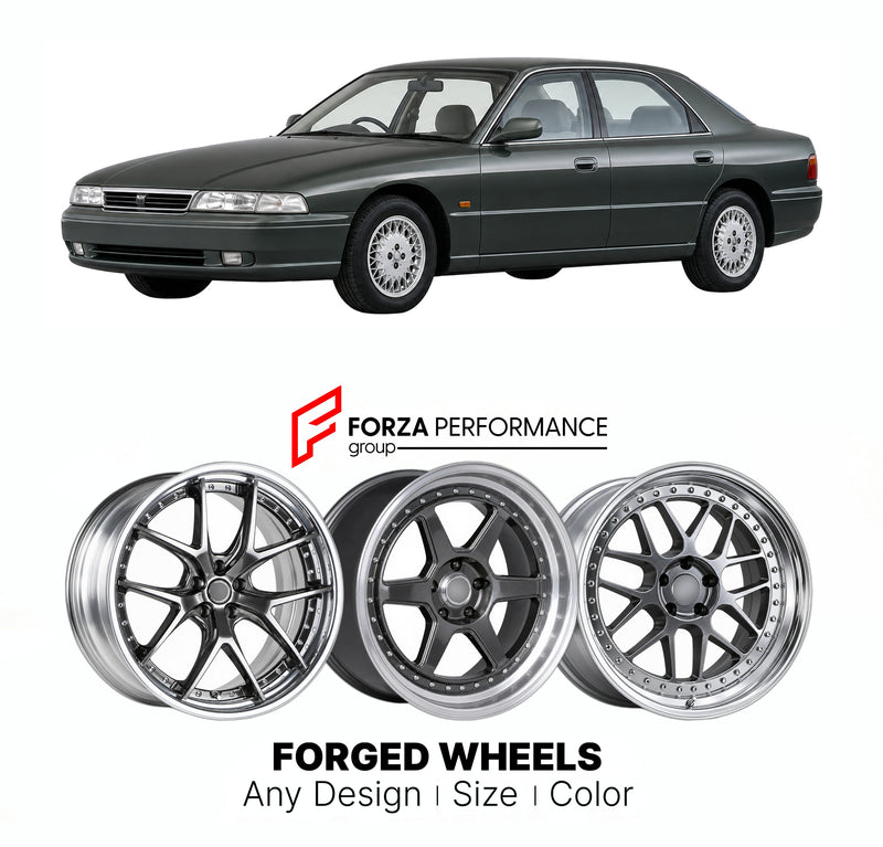 CUSTOM CLASSIC VINTAGE RESTOMOD RETRO OLD SCHOOL FORGED WHEELS RIMS for EFINI MS-9 HD 1991 - 1994