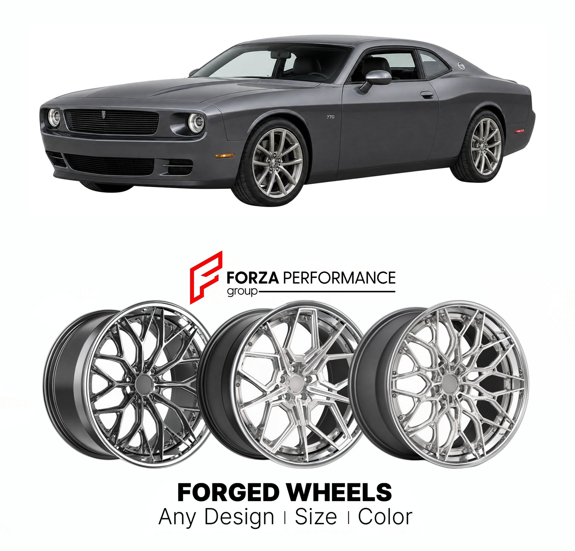 FORGED WHEELS RIMS for EQUUS BASS 770 RETRO MUSCLE GRAND TOURER 2014+

Custom forged wheels for Equus Bass 770 Retro Muscle Grand Tourer 2014+. Made-to-order monoblock, 2-piece and 3-piece rims in custom sizes, offsets, colors and finishes with guaranteed fitment.

We manufacture premium quality forged wheels rims for Equus Bass 770 Retro Muscle Grand Tourer 2014+ in any design, size, color.

THIS WHEEL DESIGN CAN BE CUSTOM-MADE FOR YOUR CAR IN ANY SIZE AND COLOR OPTIONS
Available in monoblock, 2-piece, 3-p