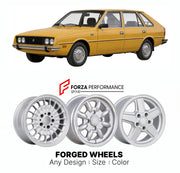 CUSTOM CLASSIC VINTAGE RESTOMOD RETRO OLD SCHOOL FORGED WHEELS RIMS for FSO POLONEZ 1978 - 2002

Custom forged wheels for FSO Polonez 1978 - 2002. Classic, vintage, restomod wheel designs made to order in custom sizes, offsets, colors and finishes.

We manufacture premium quality forged wheels rims for FSO Polonez 1978 - 2002 in any design, size, color.

THIS WHEEL DESIGN CAN BE CUSTOM-MADE FOR YOUR CAR IN ANY SIZE AND COLOR OPTIONS
Available in monoblock, 2-piece, 3-piece, duoblock, beadlock
3D wheel rende