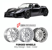 FORGED WHEELS RIMS for FACTORY FIVE 818S ROADSTER 2013 - 2020

Custom forged wheels for Factory Five 818S Roadster 2013 - 2020. Made-to-order monoblock, 2-piece and 3-piece rims in custom sizes, offsets, colors and finishes with guaranteed fitment.

We manufacture premium quality forged wheels rims for Factory Five 818S Roadster 2013 - 2020 in any design, size, color.

THIS WHEEL DESIGN CAN BE CUSTOM-MADE FOR YOUR CAR IN ANY SIZE AND COLOR OPTIONS
Available in monoblock, 2-piece, 3-piece, duoblock, beadlock