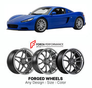 FORGED WHEELS RIMS for FACTORY FIVE 818 818S MID-ENGINE KIT 2013+

Custom forged wheels for Factory Five 818 818S Mid-Engine Kit 2013+. Made-to-order monoblock, 2-piece and 3-piece rims in custom sizes, offsets, colors and finishes with guaranteed fitment.

We manufacture premium quality forged wheels rims for Factory Five 818 818S Mid-Engine Kit 2013+ in any design, size, color.

THIS WHEEL DESIGN CAN BE CUSTOM-MADE FOR YOUR CAR IN ANY SIZE AND COLOR OPTIONS
Available in monoblock, 2-piece, 3-piece, duoblo