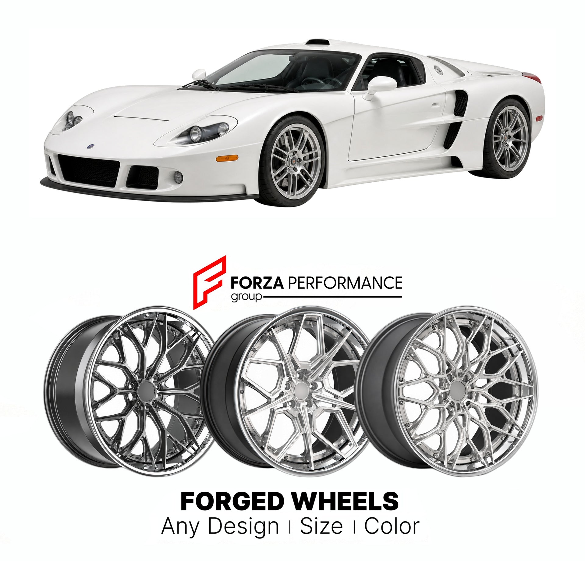 FORGED WHEELS RIMS for FACTORY FIVE GTM TRACK PACKAGE SUPERCAR KIT 2007 - 2020

Custom forged wheels for Factory Five GTM Track Package Supercar Kit 2007 - 2020. Made-to-order monoblock, 2-piece and 3-piece rims in custom sizes, offsets, colors and finishes with guaranteed fitment.

We manufacture premium quality forged wheels rims for Factory Five GTM Track Package Supercar Kit 2007 - 2020 in any design, size, color.

THIS WHEEL DESIGN CAN BE CUSTOM-MADE FOR YOUR CAR IN ANY SIZE AND COLOR OPTIONS
Available