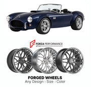 FORGED WHEELS RIMS for FACTORY FIVE MK4 ROADSTER 25TH ANNIVERSARY EDITION COBRA REPLICA KIT 1995+

Custom forged wheels for Factory Five Mk4 Roadster 25th Anniversary Edition Cobra Replica Kit 1995+. Made-to-order monoblock, 2-piece and 3-piece rims in custom sizes, offsets, colors and finishes with guaranteed fitment.

We manufacture premium quality forged wheels rims for Factory Five Mk4 Roadster 25th Anniversary Edition Cobra Replica Kit 1995+ in any design, size, color.

THIS WHEEL DESIGN CAN BE CUSTOM-