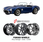 FORGED WHEELS RIMS for FACTORY FIVE MK4 ROADSTER COMPLETE KIT COBRA REPLICA 1995+

Custom forged wheels for Factory Five Mk4 Roadster Complete Kit Cobra Replica 1995+. Made-to-order monoblock, 2-piece and 3-piece rims in custom sizes, offsets, colors and finishes with guaranteed fitment.

We manufacture premium quality forged wheels rims for Factory Five Mk4 Roadster Complete Kit Cobra Replica 1995+ in any design, size, color.

THIS WHEEL DESIGN CAN BE CUSTOM-MADE FOR YOUR CAR IN ANY SIZE AND COLOR OPTIONS

