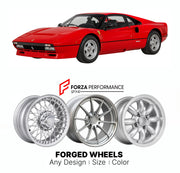 CUSTOM CLASSIC VINTAGE RESTOMOD RETRO OLD SCHOOL FORGED WHEELS RIMS for FERRARI 288 GTO 1984 - 1987

Custom forged wheels for Ferrari 288 GTO 1984 - 1987. Classic, vintage, restomod wheel designs made to order in custom sizes, offsets, colors and finishes.

We manufacture premium quality forged wheels rims for Ferrari 288 GTO 1984 - 1987 in any design, size, color.

THIS WHEEL DESIGN CAN BE CUSTOM-MADE FOR YOUR CAR IN ANY SIZE AND COLOR OPTIONS
Available in monoblock, 2-piece, 3-piece, duoblock, beadlock
3D