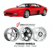 CUSTOM CLASSIC VINTAGE RESTOMOD RETRO OLD SCHOOL FORGED WHEELS RIMS for FERRARI 348 1989 - 1995

Custom forged wheels for Ferrari 348 1989 - 1995. Classic, vintage, restomod wheel designs made to order in custom sizes, offsets, colors and finishes.

We manufacture premium quality forged wheels rims for Ferrari 348 1989 - 1995 in any design, size, color.

THIS WHEEL DESIGN CAN BE CUSTOM-MADE FOR YOUR CAR IN ANY SIZE AND COLOR OPTIONS
Available in monoblock, 2-piece, 3-piece, duoblock, beadlock
3D wheel rende