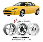 CUSTOM CLASSIC VINTAGE RESTOMOD RETRO OLD SCHOOL FORGED WHEELS RIMS for FIAT COUPE FIAT 1993 - 2000

Custom forged wheels for Fiat Coupe Fiat 1993 - 2000. Classic, vintage, restomod wheel designs made to order in custom sizes, offsets, colors and finishes.

We manufacture premium quality forged wheels rims for Fiat Coupe Fiat 1993 - 2000 in any design, size, color.

THIS WHEEL DESIGN CAN BE CUSTOM-MADE FOR YOUR CAR IN ANY SIZE AND COLOR OPTIONS
Available in monoblock, 2-piece, 3-piece, duoblock, beadlock
3D