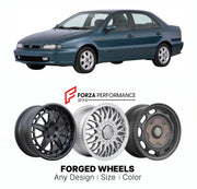 CUSTOM CLASSIC VINTAGE RESTOMOD RETRO OLD SCHOOL FORGED WHEELS RIMS for FIAT MAREA 1996 - 2002

Custom forged wheels for Fiat Marea 1996 - 2002. Classic, vintage, restomod wheel designs made to order in custom sizes, offsets, colors and finishes.

We manufacture premium quality forged wheels rims for Fiat Marea 1996 - 2002 in any design, size, color.

THIS WHEEL DESIGN CAN BE CUSTOM-MADE FOR YOUR CAR IN ANY SIZE AND COLOR OPTIONS
Available in monoblock, 2-piece, 3-piece, duoblock, beadlock
3D wheel renderin
