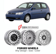 CUSTOM CLASSIC VINTAGE RESTOMOD RETRO OLD SCHOOL FORGED WHEELS RIMS for FIAT PUNTO MK 2 1999 - 2010

Custom forged wheels for Fiat Punto MK 2 1999 - 2010. Classic, vintage, restomod wheel designs made to order in custom sizes, offsets, colors and finishes.

We manufacture premium quality forged wheels rims for Fiat Punto MK 2 1999 - 2010 in any design, size, color.

THIS WHEEL DESIGN CAN BE CUSTOM-MADE FOR YOUR CAR IN ANY SIZE AND COLOR OPTIONS
Available in monoblock, 2-piece, 3-piece, duoblock, beadlock
3D