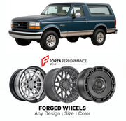 FORGED WHEELS RIMS for FORD BRONCO XLT 1992 - 1996

Custom forged wheels for Ford Bronco XLT 1992 - 1996. Made-to-order monoblock, 2-piece and 3-piece rims in custom sizes, offsets, colors and finishes with guaranteed fitment.

We manufacture premium quality forged wheels rims for Ford Bronco XLT 1992 - 1996 in any design, size, color.

THIS WHEEL DESIGN CAN BE CUSTOM-MADE FOR YOUR CAR IN ANY SIZE AND COLOR OPTIONS
Available in monoblock, 2-piece, 3-piece, duoblock, beadlock
3D wheel renderings are provided