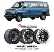 FORGED WHEELS RIMS for FORD E-SERIES 1992 - 2014

Custom forged wheels for Ford E-Series 1992 - 2014. Made-to-order monoblock, 2-piece and 3-piece rims in custom sizes, offsets, colors and finishes with guaranteed fitment.

We manufacture premium quality forged wheels rims for Ford E-Series 1992 - 2014 in any design, size, color.

THIS WHEEL DESIGN CAN BE CUSTOM-MADE FOR YOUR CAR IN ANY SIZE AND COLOR OPTIONS
Available in monoblock, 2-piece, 3-piece, duoblock, beadlock
3D wheel renderings are provided accor