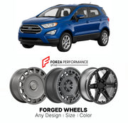 FORGED WHEELS RIMS for FORD ECOSPORT TITANIUM US MARKET 2018 - 2022

Custom forged wheels for Ford EcoSport Titanium US Market 2018 - 2022. Made-to-order monoblock, 2-piece and 3-piece rims in custom sizes, offsets, colors and finishes with guaranteed fitment.

We manufacture premium quality forged wheels rims for Ford EcoSport Titanium US Market 2018 - 2022 in any design, size, color.

THIS WHEEL DESIGN CAN BE CUSTOM-MADE FOR YOUR CAR IN ANY SIZE AND COLOR OPTIONS
Available in monoblock, 2-piece, 3-piece, 