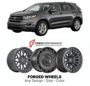 FORGED WHEELS RIMS for FORD EDGE 2015 - 2024

Custom forged wheels for Ford Edge 2015 - 2024. Made-to-order monoblock, 2-piece and 3-piece rims in custom sizes, offsets, colors and finishes with guaranteed fitment.

We manufacture premium quality forged wheels rims for Ford Edge 2015 - 2024 in any design, size, color.

THIS WHEEL DESIGN CAN BE CUSTOM-MADE FOR YOUR CAR IN ANY SIZE AND COLOR OPTIONS
Available in monoblock, 2-piece, 3-piece, duoblock, beadlock
3D wheel renderings are provided according to the 