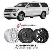 FORGED WHEELS RIMS for FORD EXPEDITION 2018 - 2024

Custom forged wheels for Ford Expedition 2018 - 2024. Made-to-order monoblock, 2-piece and 3-piece rims in custom sizes, offsets, colors and finishes with guaranteed fitment.

We manufacture premium quality forged wheels rims for Ford Expedition 2018 - 2024 in any design, size, color.

THIS WHEEL DESIGN CAN BE CUSTOM-MADE FOR YOUR CAR IN ANY SIZE AND COLOR OPTIONS
Available in monoblock, 2-piece, 3-piece, duoblock, beadlock
3D wheel renderings are provided