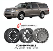 FORGED WHEELS RIMS for FORD EXPEDITION MAX 1997+

Custom forged wheels for Ford Expedition Max 1997+. Made-to-order monoblock, 2-piece and 3-piece rims in custom sizes, offsets, colors and finishes with guaranteed fitment.

We manufacture premium quality forged wheels rims for Ford Expedition Max 1997+ in any design, size, color.

THIS WHEEL DESIGN CAN BE CUSTOM-MADE FOR YOUR CAR IN ANY SIZE AND COLOR OPTIONS
Available in monoblock, 2-piece, 3-piece, duoblock, beadlock
3D wheel renderings are provided accor